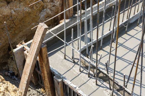 Concrete Footing Pouring in Bel Air