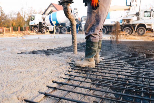 Poured Foundation Installation in Bel Air