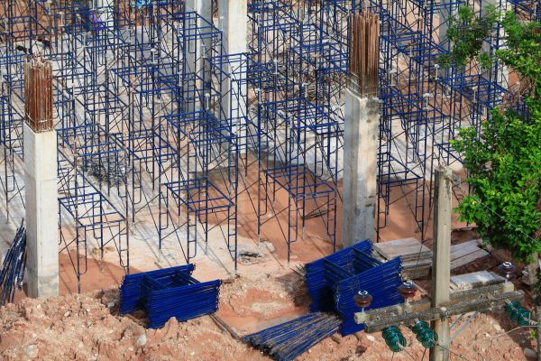 Concrete Pier Construction in Bel Air