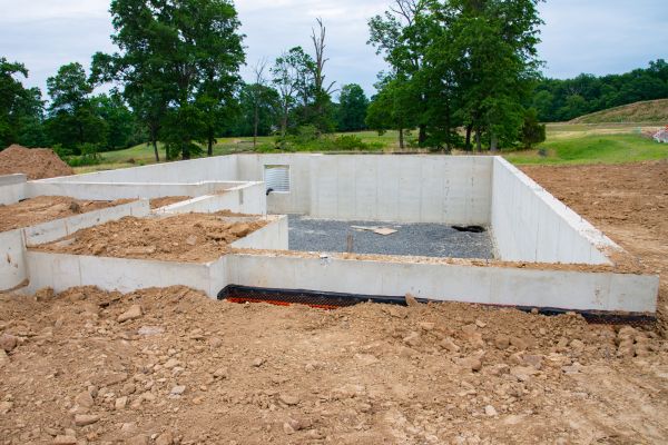Basement Foundation Pouring in Bel Air
