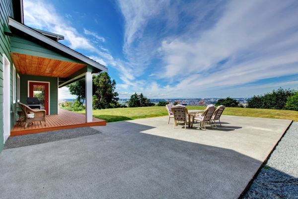 Backyard Concrete Paving in Bel Air