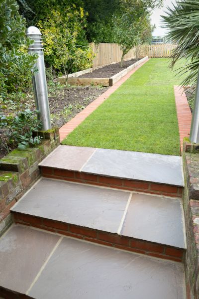 Backyard Steps Installation in Bel Air