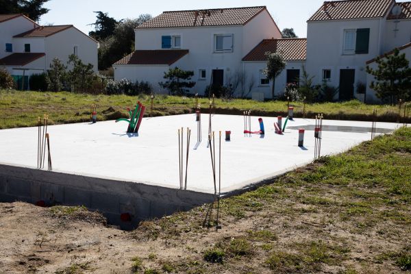 Residential Slab Construction in Bel Air