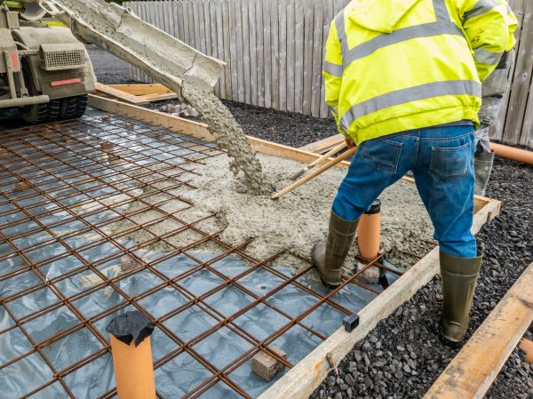 Basement Slab Pouring in Bel Air