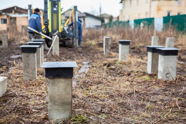 Concrete Piling Installation in Bel Air