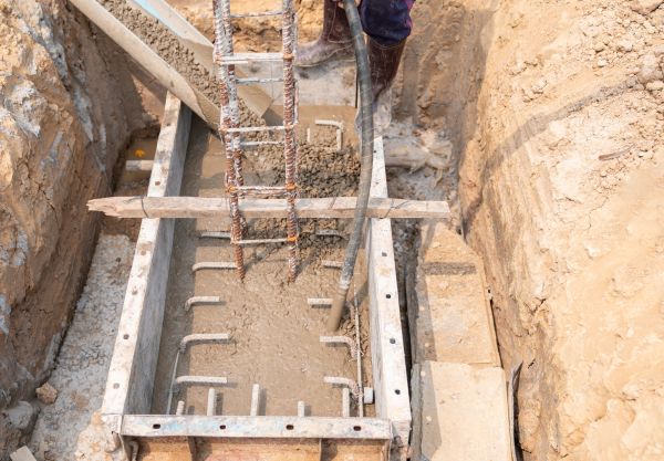 Cement Foundation Pouring in Bel Air