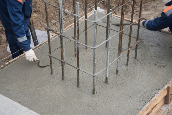 Foundation Pad Construction in Bel Air