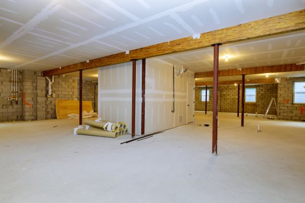 Basement Slab Installation in Bel Air