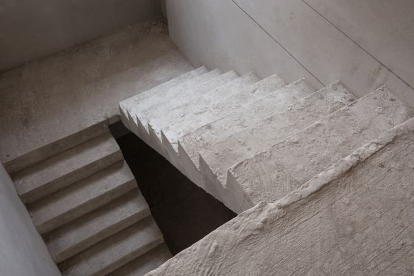Cement Staircase Construction in Bel Air
