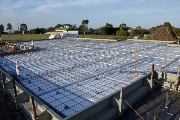 Barn Pad Construction in Bel Air