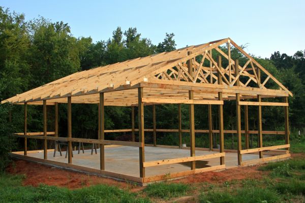 Barn Pad Installation in Bel Air
