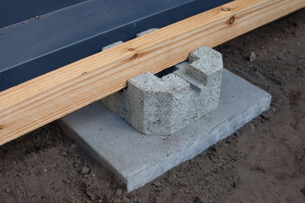 Deck Footing Construction in Bel Air