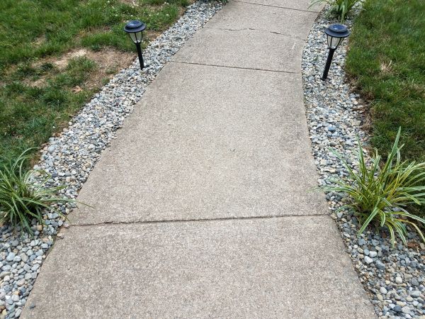 Cement Path Construction in Bel Air